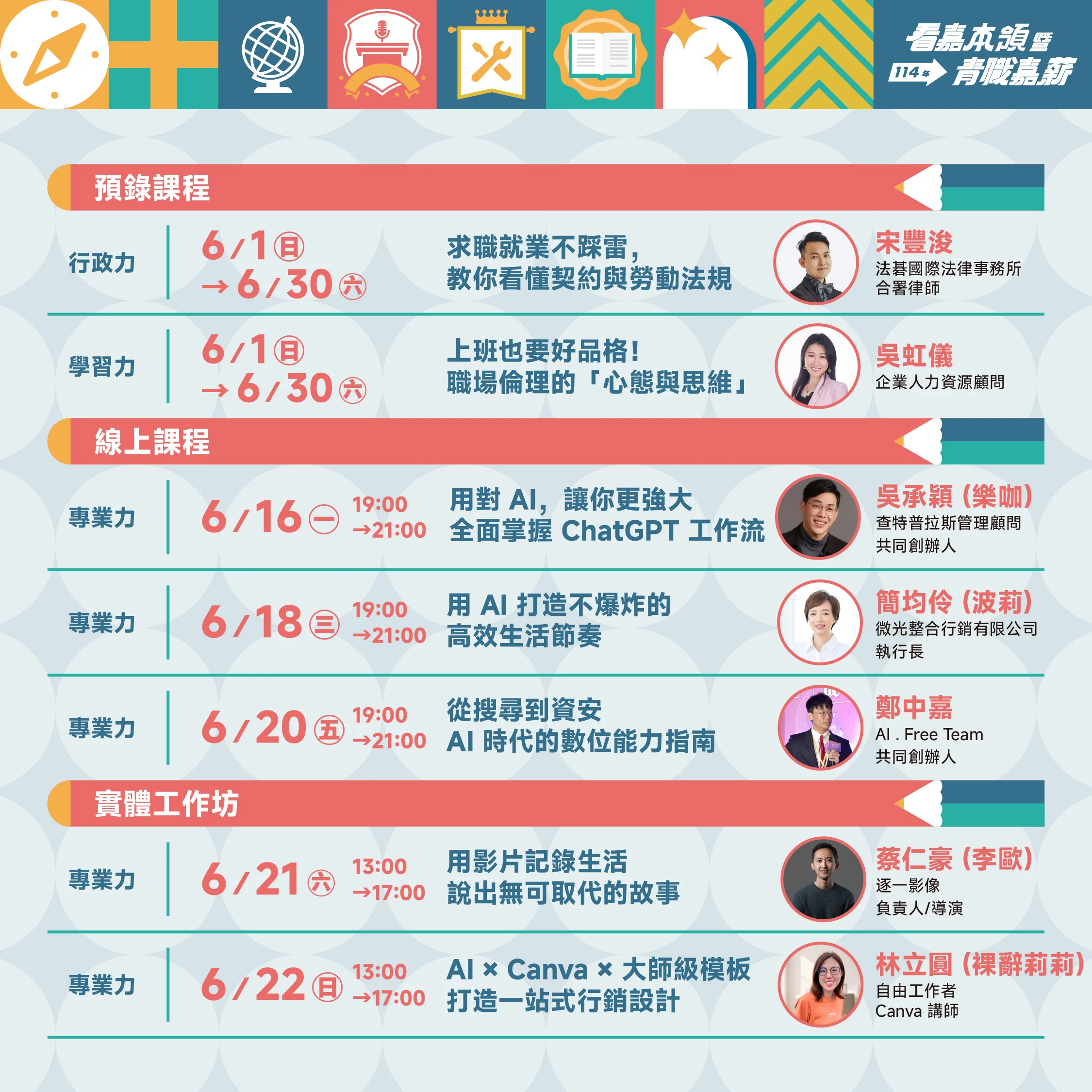 職場人才培力站 貼文配圖 2 網站